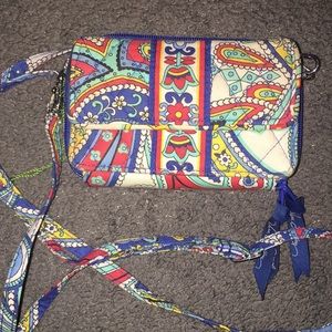 Vera Bradley all in one wallet crossbody